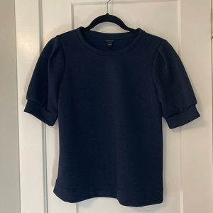 Ann Taylor puff short sleeve top